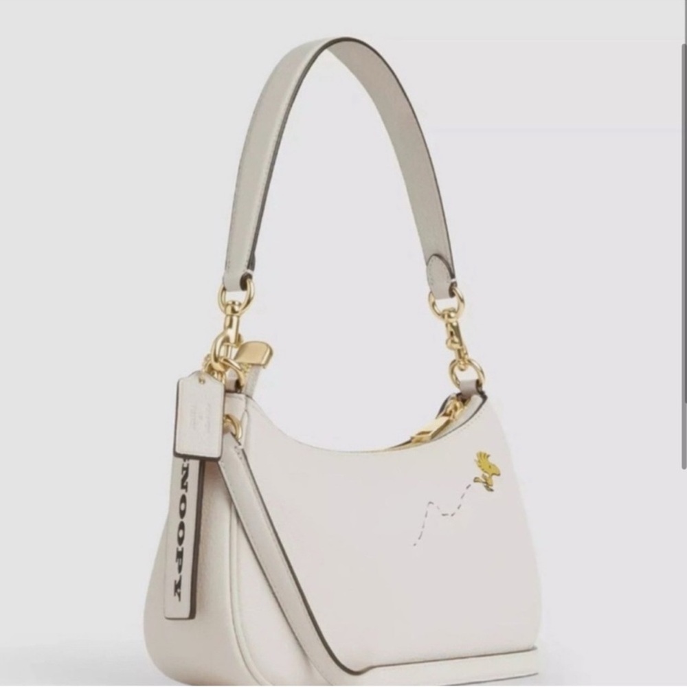 Coach X Peanuts Leather Teri Shoulder/Cross Body Bag, Sold Out Online,NWT R $398 - Picture 2 of 6